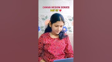 Day 37 of 100 Days Canva Design series 🙌🏻 #canvaapp #canvadesign #tutorial
