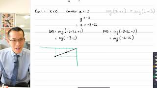 Algebraic Proof for Opposing Rays (3 of 3: Testing cases)