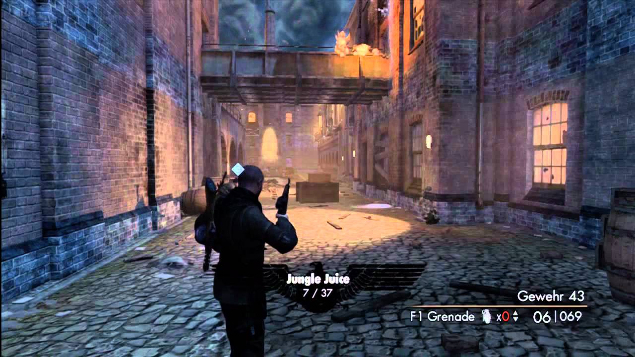 Sniper Elite V2 ''Flak Tower'' Bottle Locations YouTube