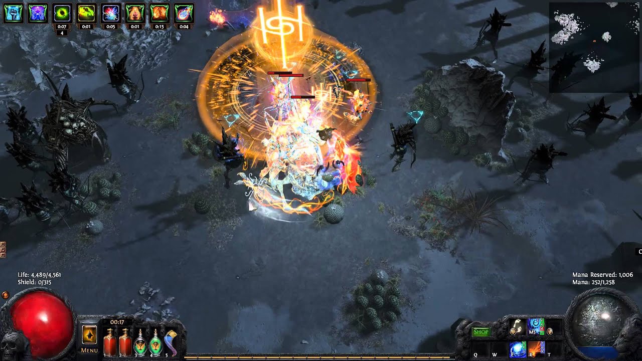 Path of Exile - Freezing Warp - Dried Lake [Perandus HC]