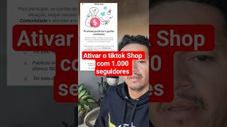 Como ativar o tiktok Shop #celular #dicas #tiktokshop