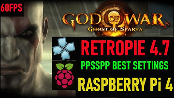 Raspberry Pi 4: GOD OF WAR @60FPS | NO FRAMESKIP | PPSSPP
