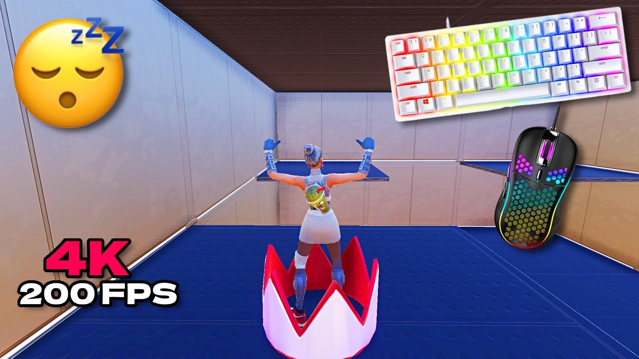 2v2 Piece Control🎯 | Fortnite ASMR😴 | Razer Huntsman Mini