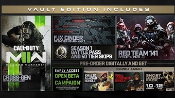 Modern Warfare 2 : Vault Edition all content, new operators, new weapons, max rank and more.