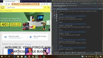 Bot Mercado Libre | Notificación vía mail | WebScraper | Selenium | Python