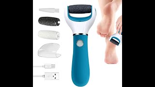 Electric Foot File | Hard Skin Remover for Feet Pedicure | Tool with 2 Roller and Rechargeable screenshot 5