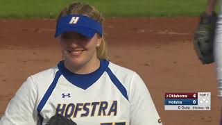 #3 Oklahoma vs  Hofstra (Feb.16) | NCAA Softball 2019