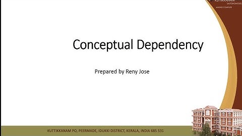 Conceptual Dependency