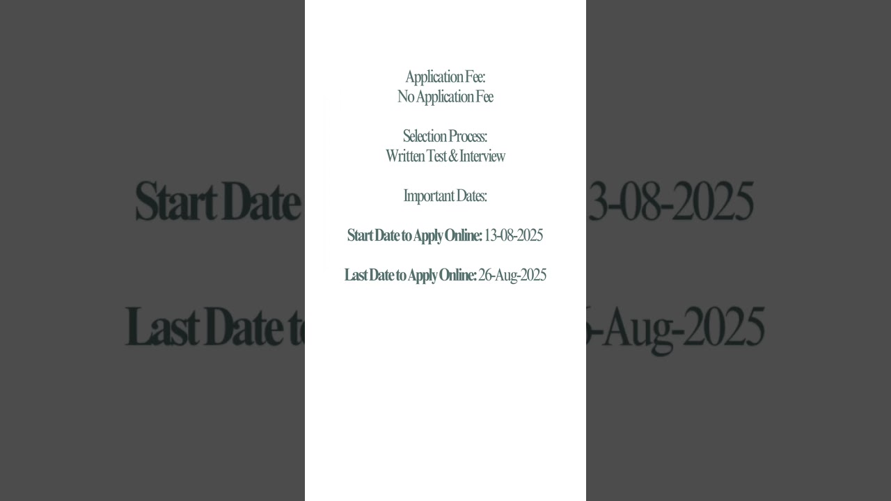 NABCONS 2025 Recruitment Notification | Govt Jobs | Apply for Junior Technical Supervisor