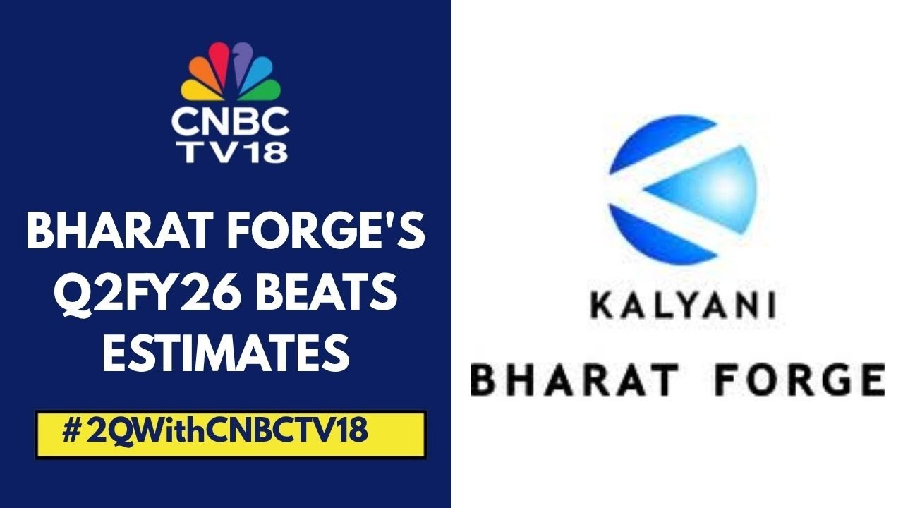 Bharat Forge's Q2 Beats Est; Industrial & Defence To More Than Offset US Export Weakness, Says Co