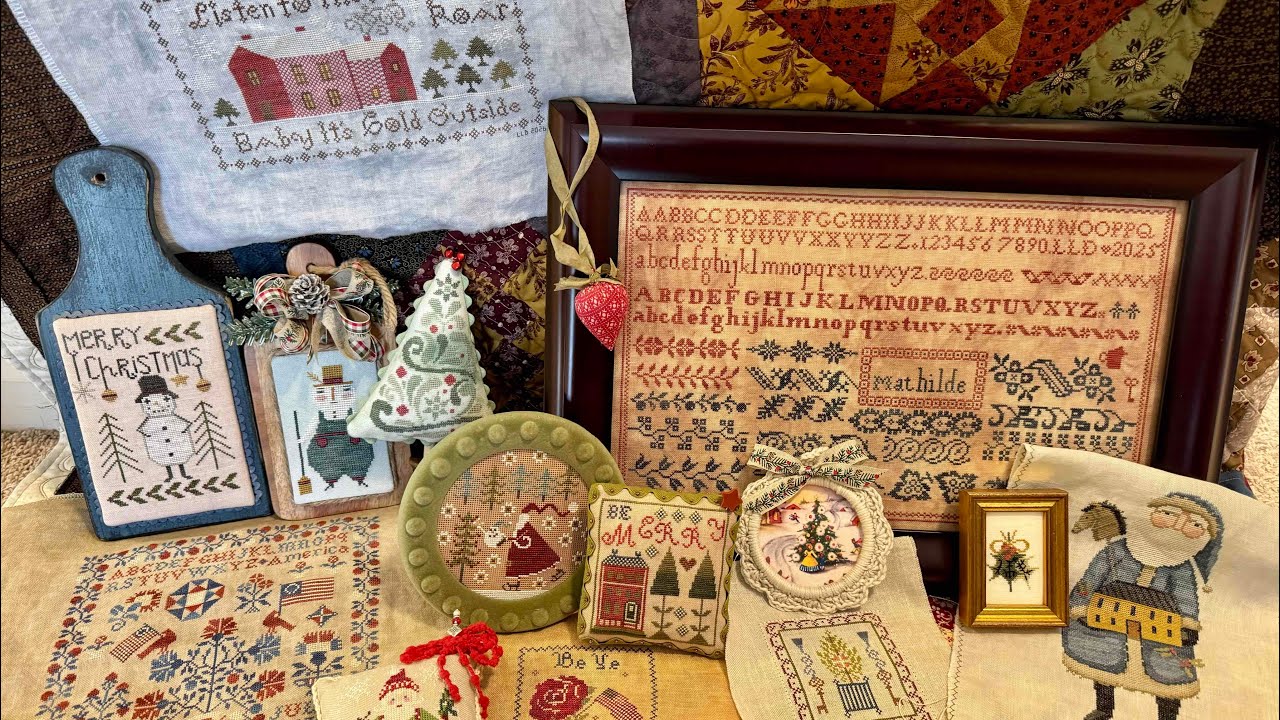 Lady Huzzah Presents- Floss Tube 26- “ Some Lofty WIPGO 2026 Goals”