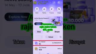 Rajinlah Claim Token tITL anda.#InterLink #ITLG #ITL
