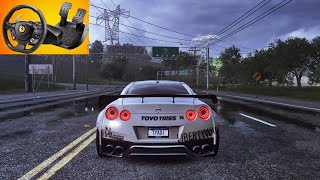 Nissan GTR Liberty Walk Edition  NFS Heat | Thrustmaster T80 Wheel Gameplay