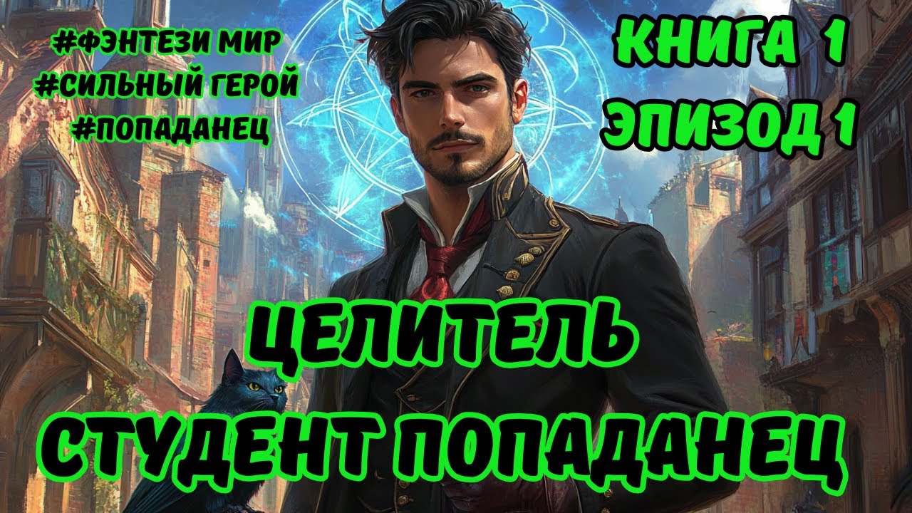 АУДИОКНИГА | ЦЕЛИТЕЛЬ | КНИГА 1 Эпизод 1 | ФЭНТЕЗИ | ПОПАДАНЕЦ | #аудиокнига  #аудиокниги #фэнтези
