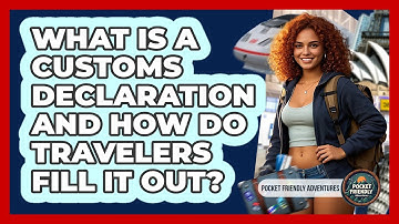 What Is A Customs Declaration And How Do Travelers Fill It Out? - Pocket Friendly Adventures