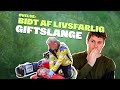 Vild velse med slange  behind the scenes i randers regnskov