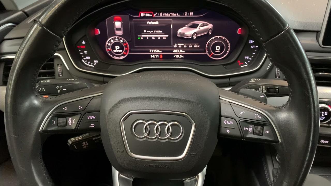 Audi A4 2017 service reset - YouTube