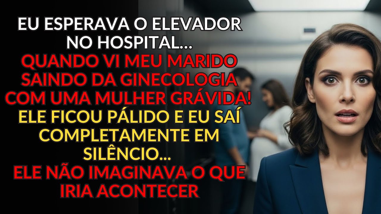 Flagrei meu marido com outra mulher grávida no hospital— ele ficou pálido e quase desmaiou ao me ver