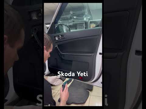Как снять карту обшивку двери Skoda Yeti #skoda #разборавто #шкода #салонавто #шкода #skodafabia