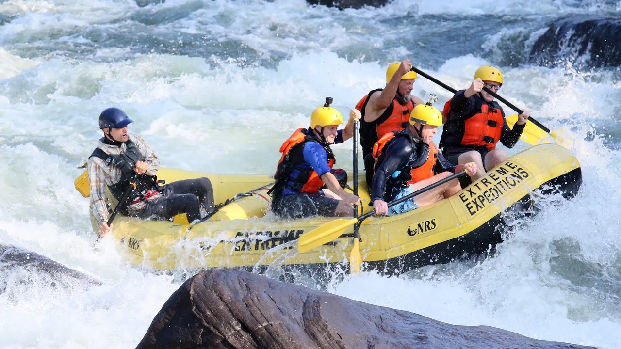 Rafting the Upper Gauley River, Sept. 8, 2019 - The Double Upper - YouTube