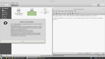 How To Mount Windows Partition In Linux