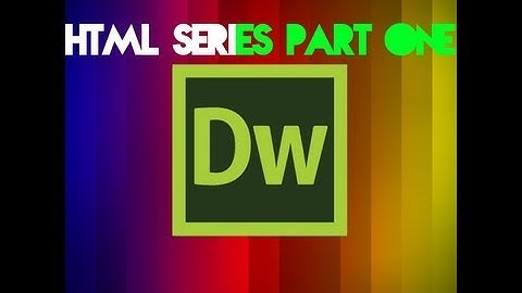 Lets Make an HTML Website Part 1