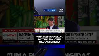 "UMA PESSOA UNGIDA", DIZ TARCÍSIO SOBRE NIKOLAS FERREIRA #shorts