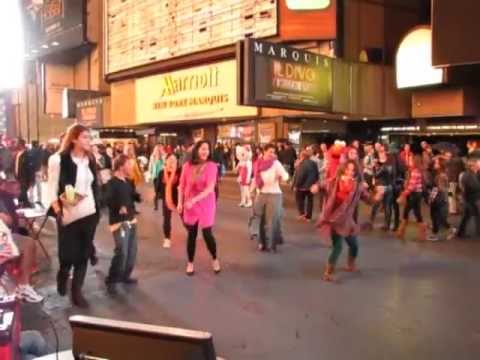 Bollywood FlashMob Proposal Times Square
