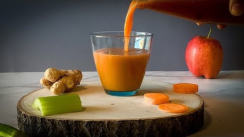 Carrot, Apple and Celery Juice ( BENEFITS IN DESCRIPTION)