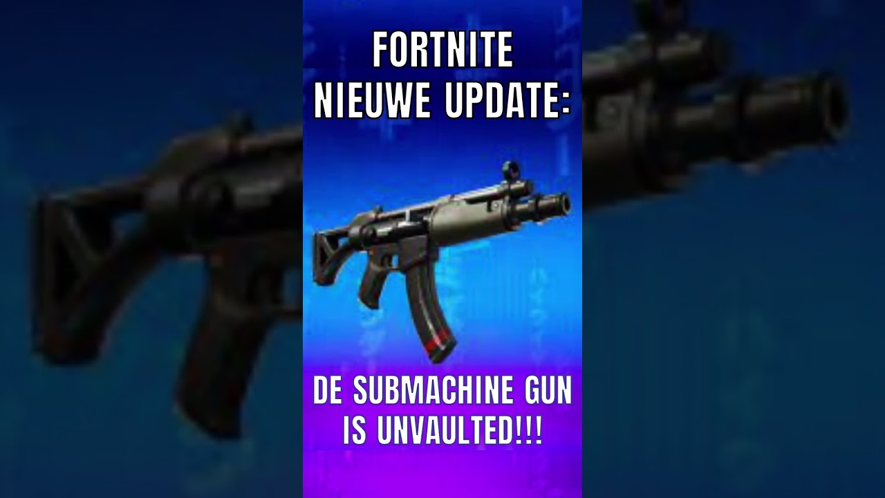Submachine Gun unvaulted in 