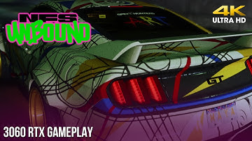 Need for Speed™ Unbound RTX 3060Ti Widescreen Gameplay 4K