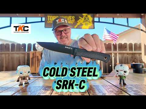 The COLD STEEL SRK-C , Tough as hell and available at WALMART!! You heard it here!
