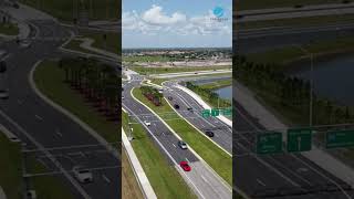 Diverging Diamond Interchange (DDI) #engineering #traffic #highways #interstates #trucking