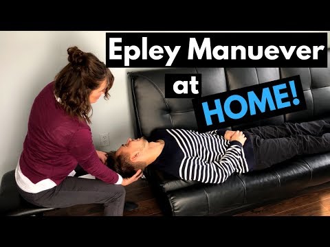 Epley Maneuver for Vertigo at Home