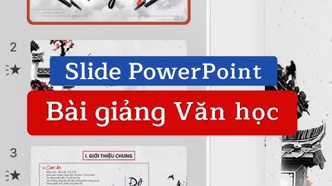 Slide PowerPoint - Bài giảng Văn học