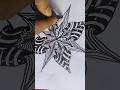 Zentangle art/doodle/ASMR art / mind relaxing #art #zentangle #doodle #like #hype