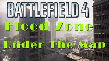 Battlefield 4 Glitches Under the Map Flood Zone by Gas Station
