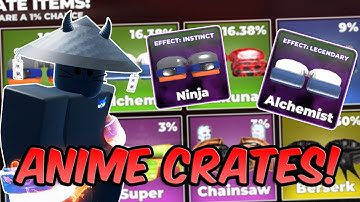 SPENDING $1,000,000 ON THE NEW ANIME CRATES IN UNTITLED BOXING GAME!!!