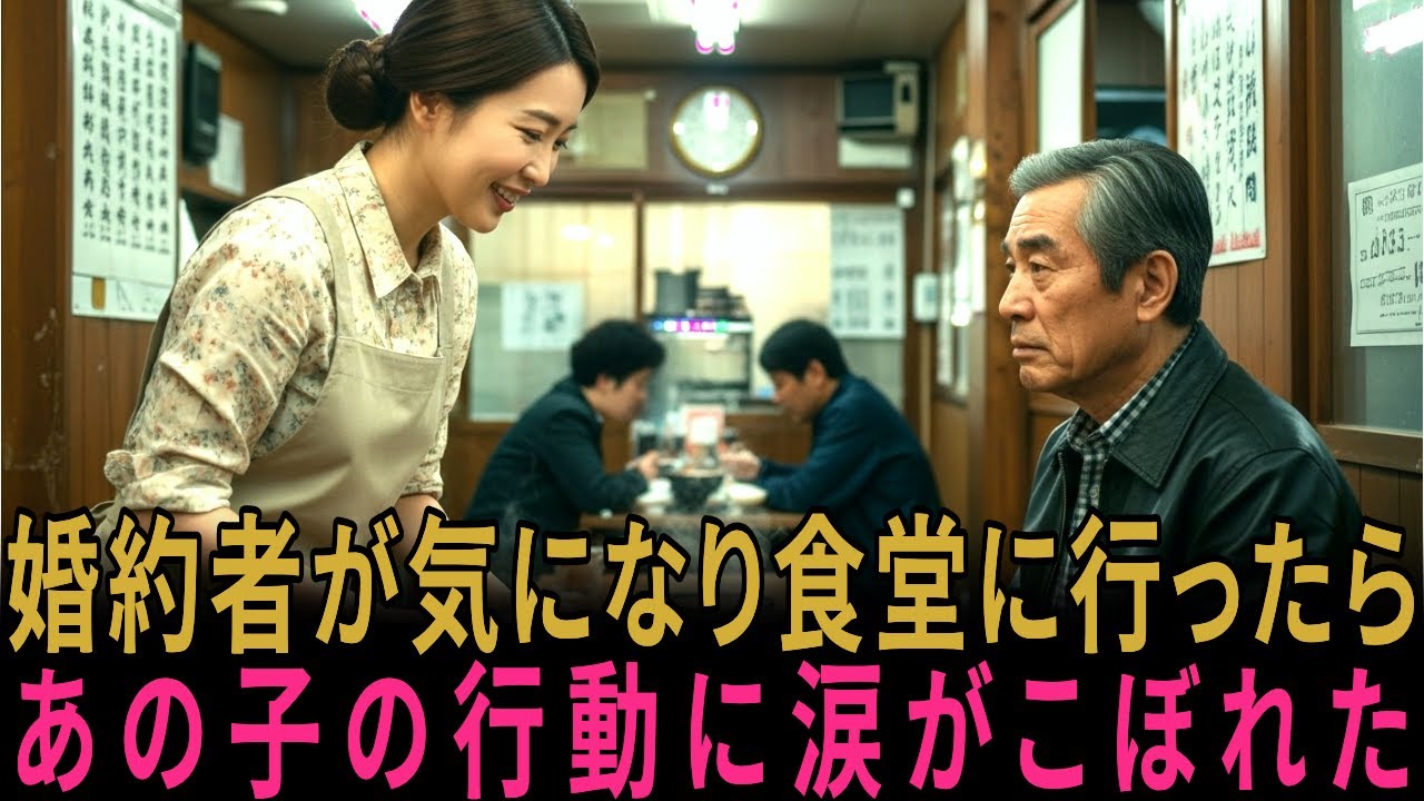 婚約者が気になり食堂に行ったらあの子の行動に涙がこぼれた