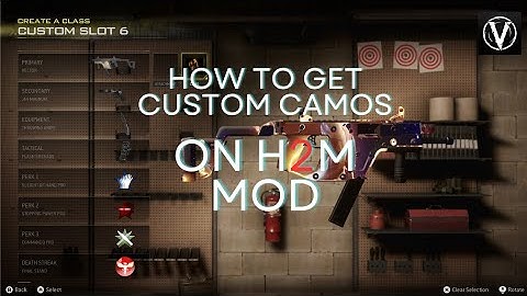 How To Get Custom Camos On H2M MOD