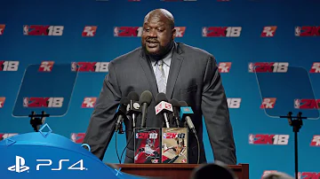 NBA 2K18 | Shaq Legend Reveal Trailer | PS4