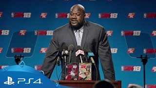 Nba 2k18 | shaq legend reveal trailer | ps4