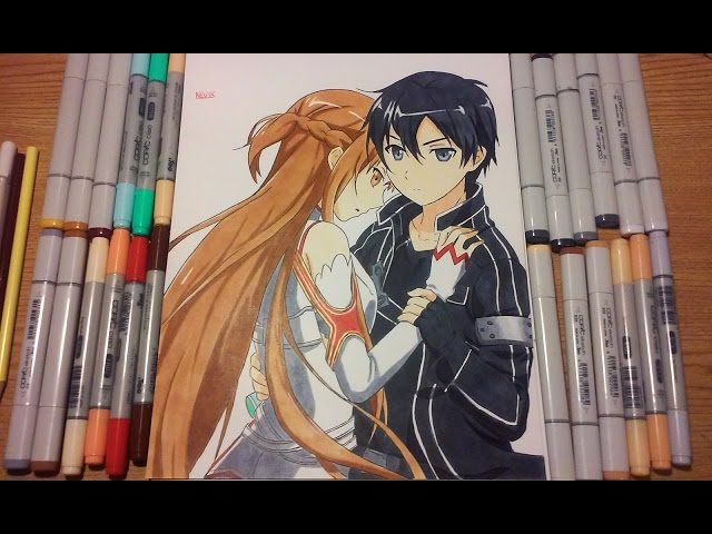 Fan art: Speed Drawing - Kirito, Special Site Videos News