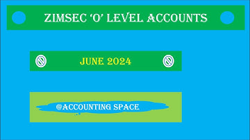 ZIMSEC O LEVEL ACCOUNTS JUNE 2024 ERRORS NOT AFFECTING THE TRIAL BALANCE