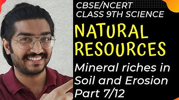 LITHOSPHERE | CBSE 9th Science Chapter 14 NATURAL RESOURCES Part 7/12
