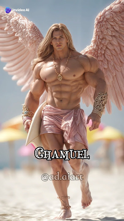 Angels walking on the beach sand part 2 #ai #angel #angels #aiart