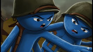 WW2 Stickman Animation – Saving Private Ryan D-Day Trailer