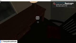 Playing Roblox Horror games