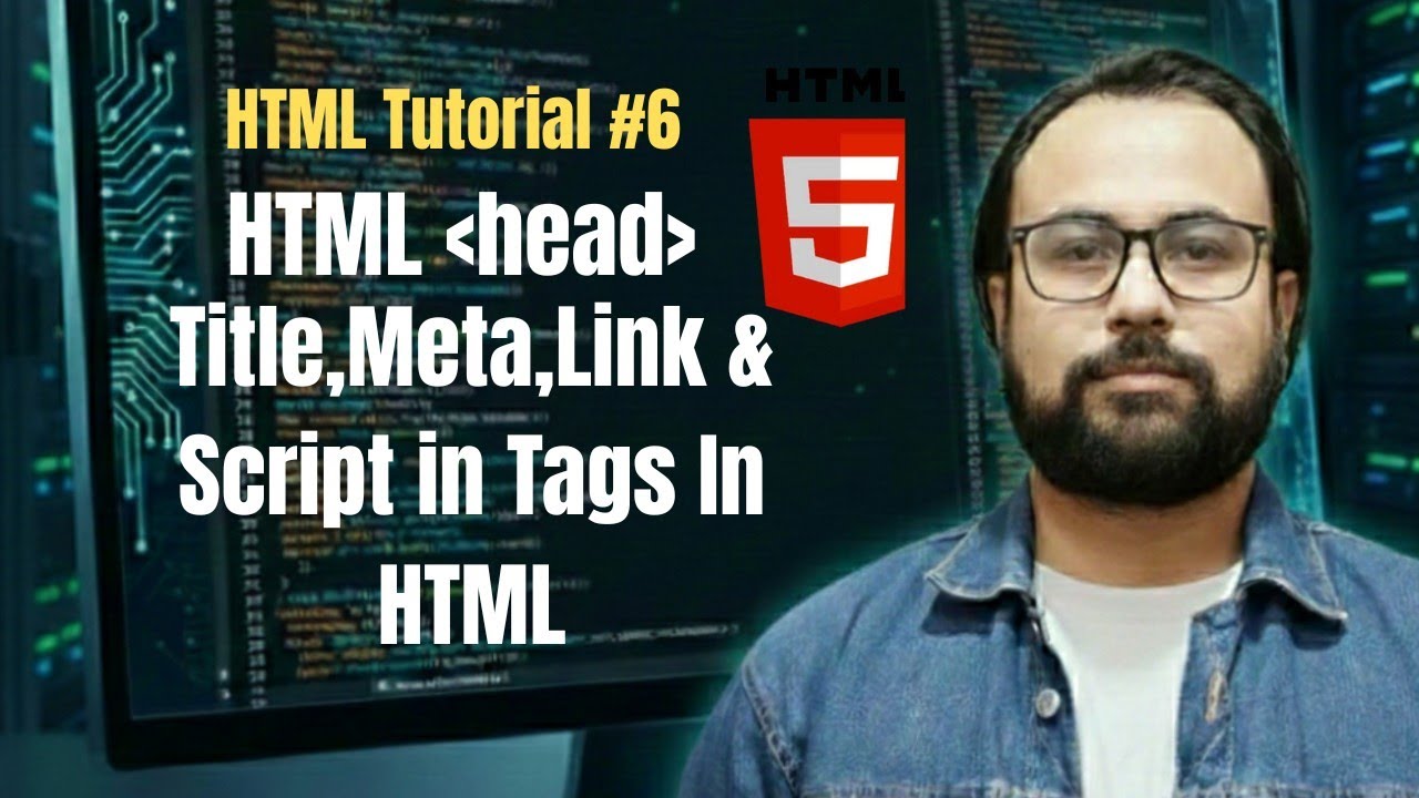 Title, Meta ,Link & script in html tags |Web Development|Tutorial for ...
