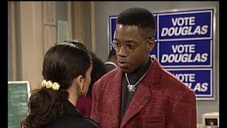 A Different World: 5x19  Dwayne tells Byron he slept with Whitley